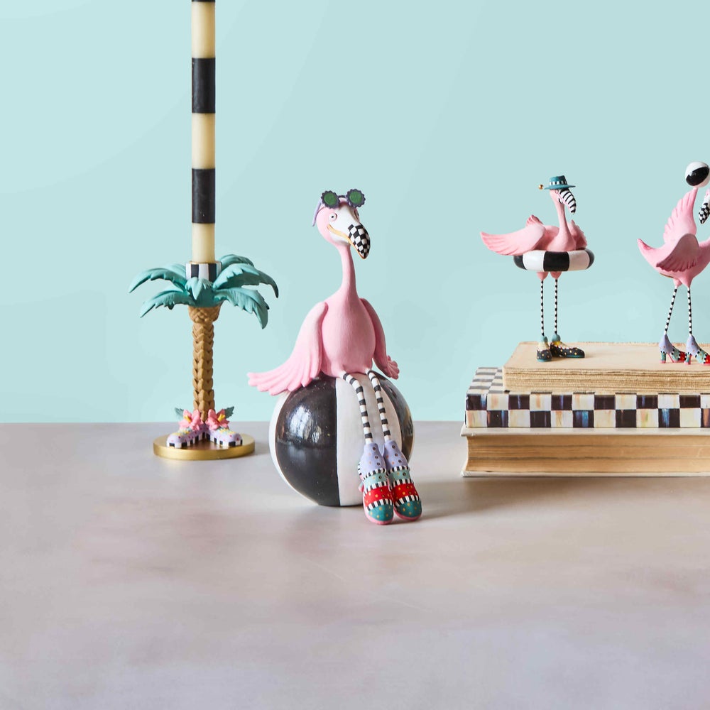 Patience Brewster Sheila Flamingo on Ball