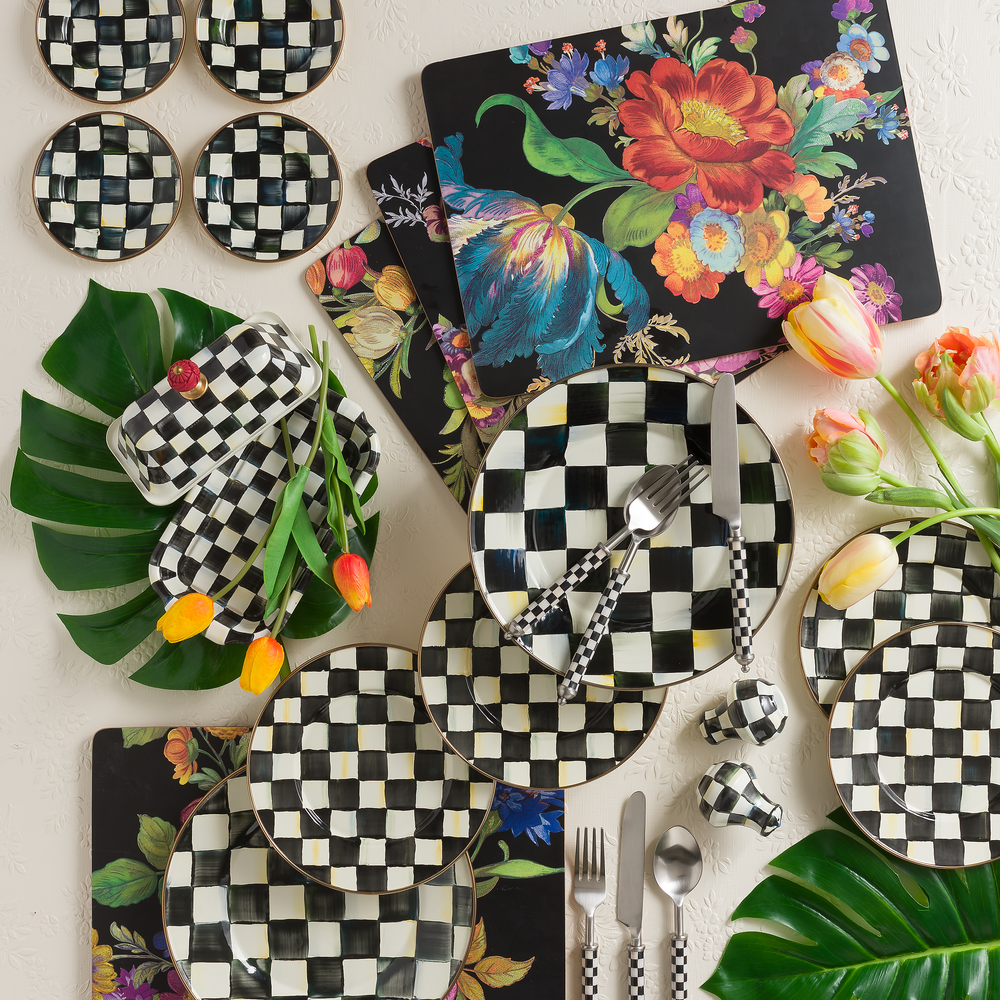 Courtly Check Supper Club 3-Piece Place Setting